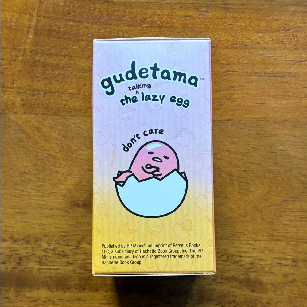 Gudetama Talking Lazy Egg Action Figure - Orange - Picture 2 of 5